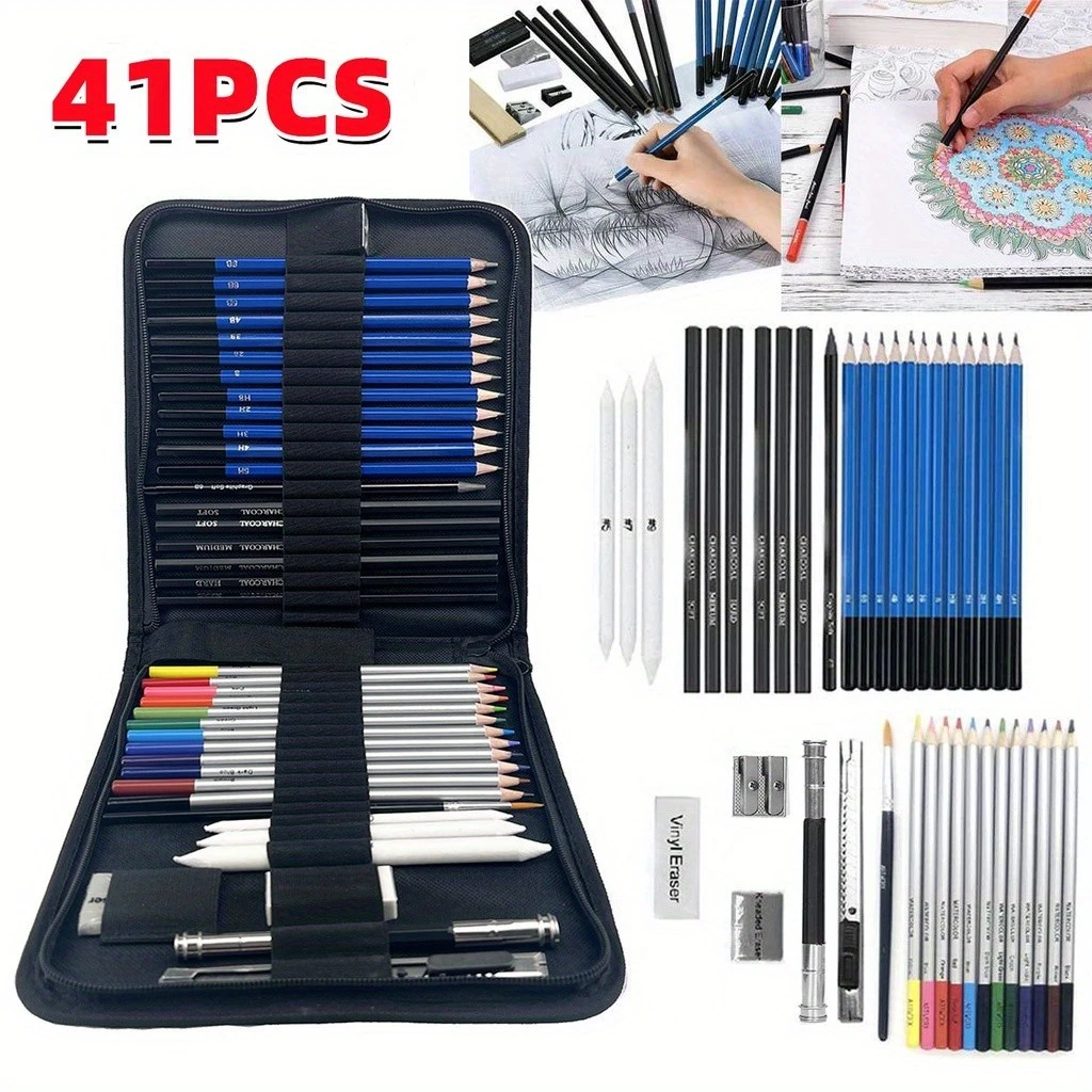 Charcoal Drawing Set